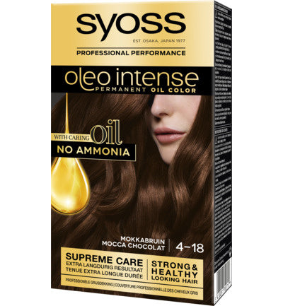 Syoss Oleo Intense Hair Care Mittel – Mokkabraun 4-18