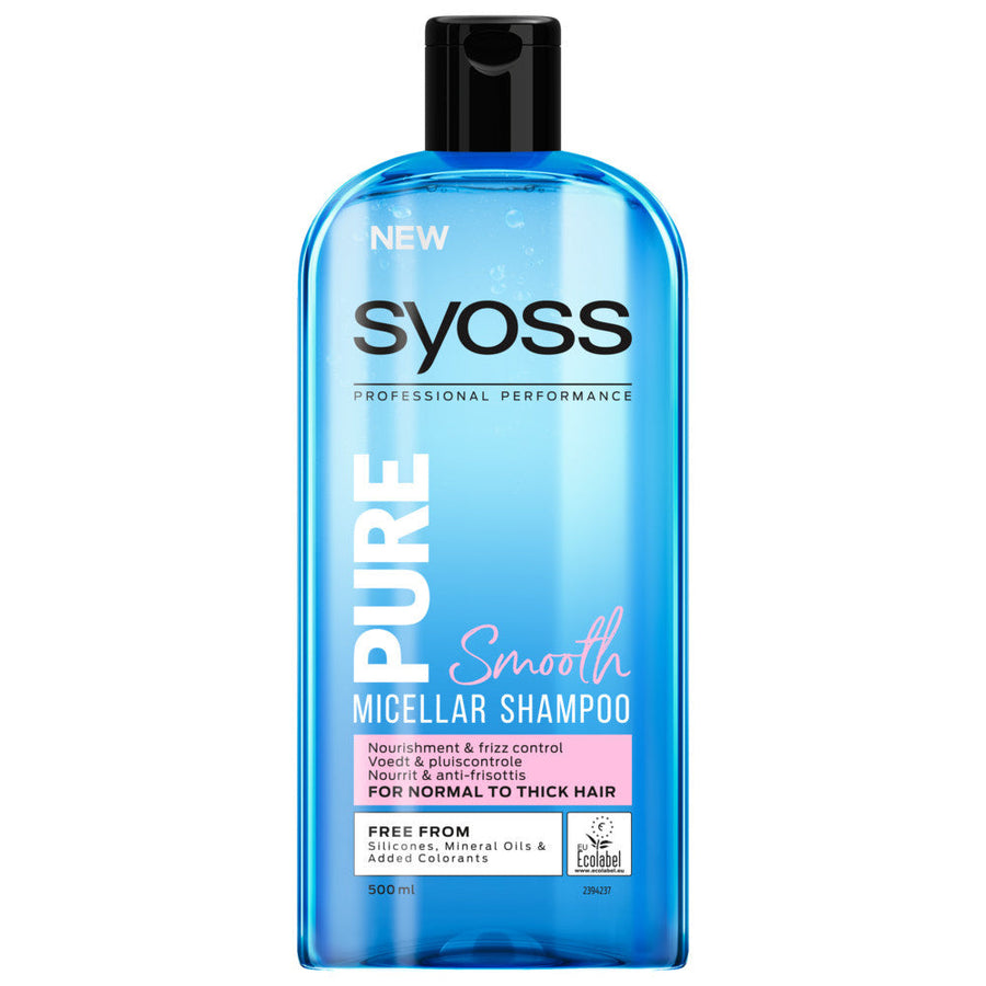 Syoss Pure Smooth - Mizellen Shampoo 500ml