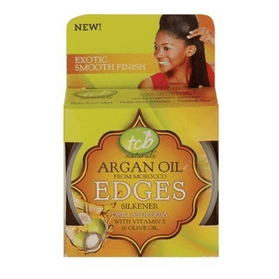 Tcb Naturels Argan Oil Edges Silkener – Mit Vitamin E Und Olivenöl, 57 G