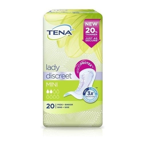 Tena Lady Discreet Slipeinlagen – Mini 20 Stück