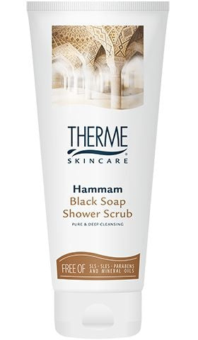 Therme Hammam Schwarze Seife - Duschpeeling 200ml