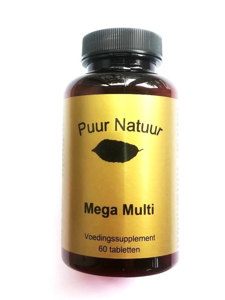 Puur Nature Mega Multi - 60 Tabletten