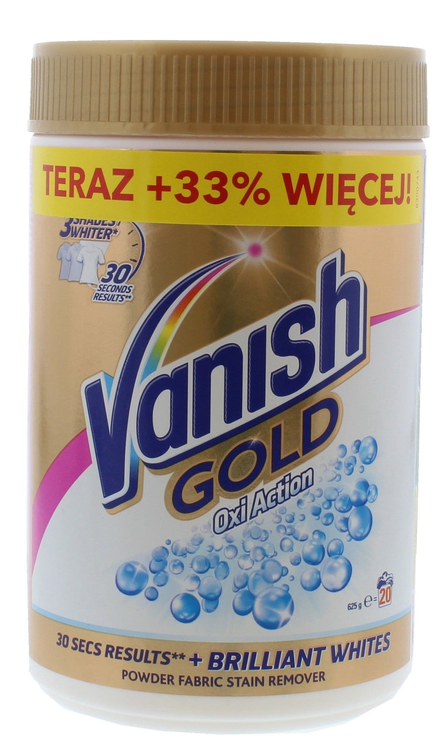 Vanish Gold Oxi Weißer Fleckenentferner 625 G