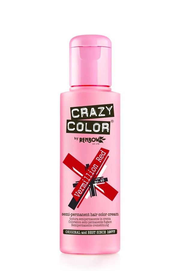 Crazy Farbe Zinnoberrot Nr. 40 100 Ml