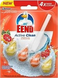 Wc Enten-toilettenblock - Active Clean Tropical Sunshine 38gr