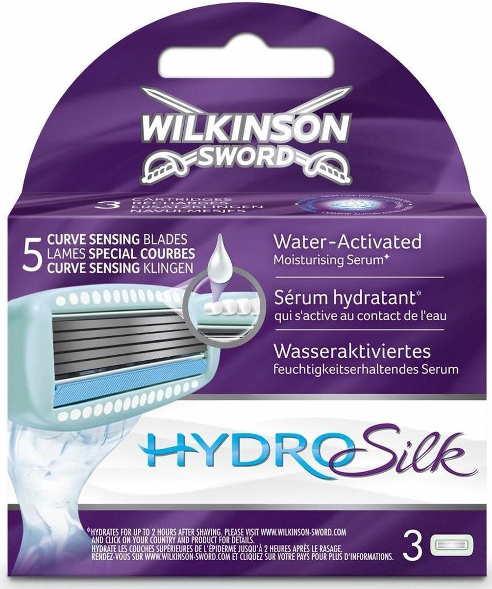 Wilkinson Schwert Hydro Silk Woman – 3 Rasieblades