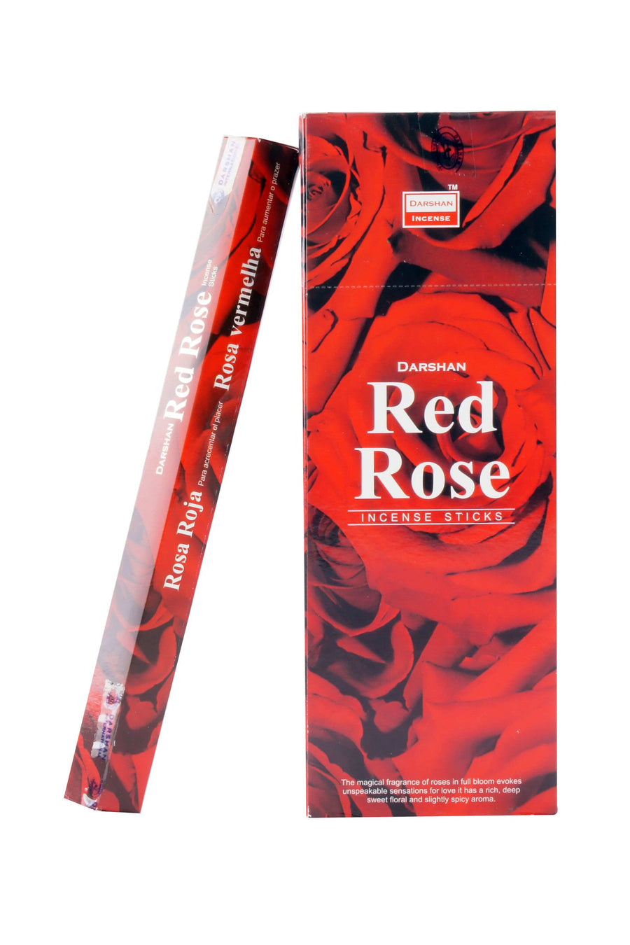 Wierook Rote Rose 20 Stäbchen