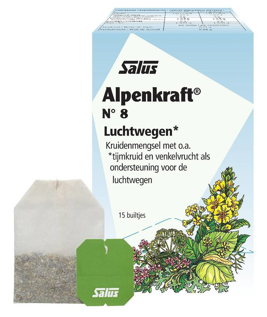 Salus Kräutertee Nr. 8 Alpenkraft - 15 Beutel