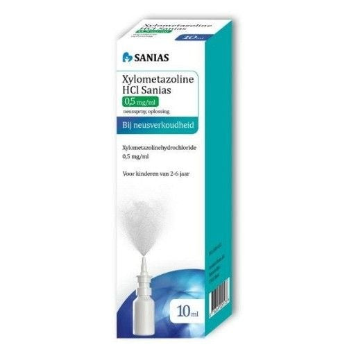 Sanias Nasenspray 0,5 Mg Xylometazolin – 10 Ml