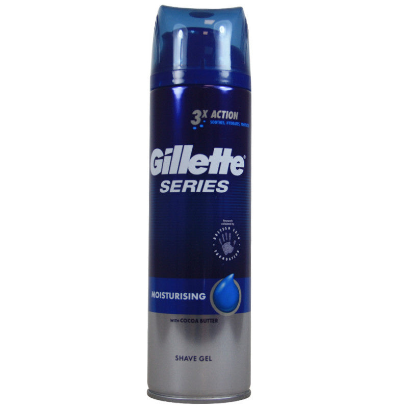 Gillette Serie Moisturizing – Rasiergel 200 Ml