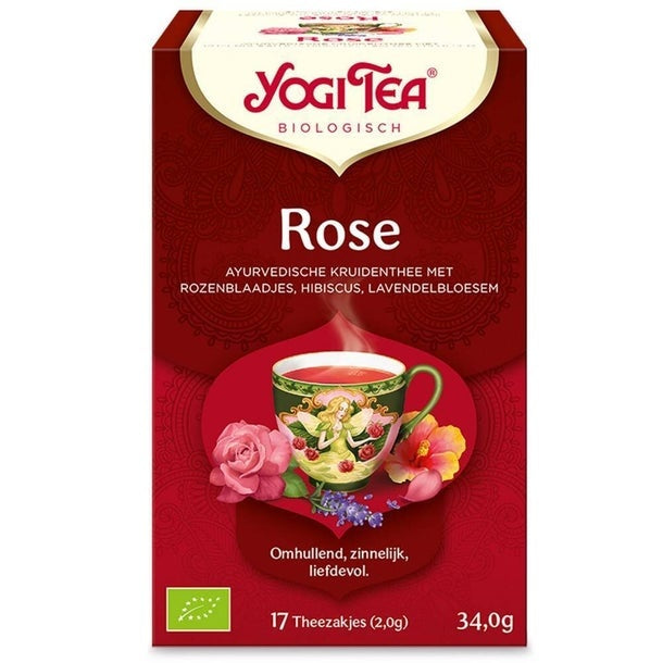 Yogi Teerose – Kräutertee 17 Beutel