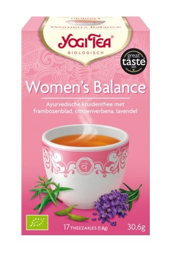 Yogi Tee Damen Balance - Kräutertee 17 Teebeutel