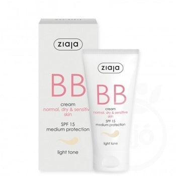 Ziaja Bb-creme – Lsf 15, Heller Ton, 50 Ml