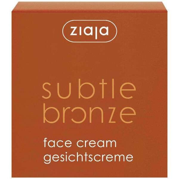 Ziaja Subtile Bronze – Gesichtscreme 50 Ml