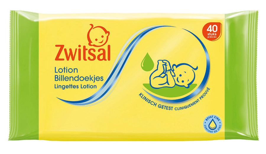 Zwitsal Babyfeuchttücher Lotion 40 Stück