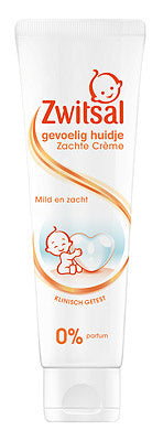 Zwitsal Creme Für Empfindliche Haut, 0 % Parfüm, 100 Ml