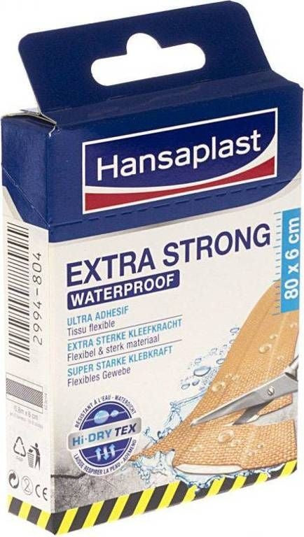Hansaplast Wondpleister Extra Strong - 80x6 Cm