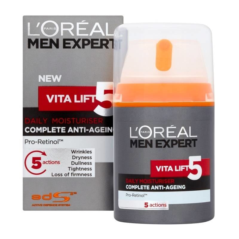 Men Expert Vita Lift 5 Hydraterende Gezichtscreme - 50 Ml
