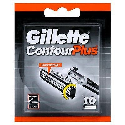 Gillette Contour Plus Mesjes - 10 Stuks