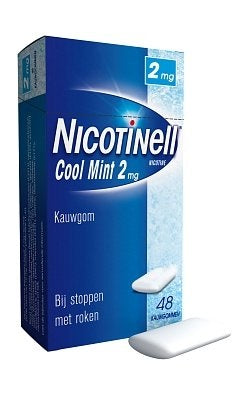 Nicotinell Kauwgom 2mg Mint - 48 Stuks