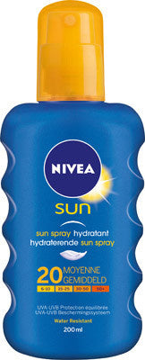 Nivea Sun Spray Spf 20 - 200 Ml