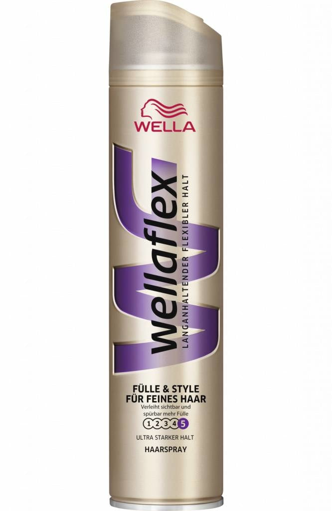 Wella Wellaflex Haarspray Fullness Ultra Strong - 200 Ml Uitverkocht!!!!!