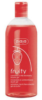 Ziaja Fruity Showergel Cranberry & Wild Strawberry - 500 Ml