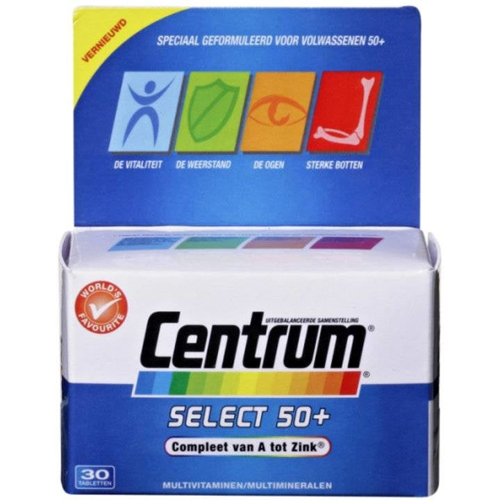 Centrum Select 50+ Advanced - 30 Tabletten