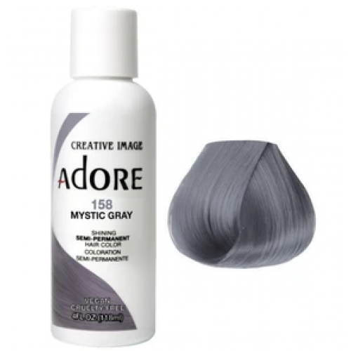 Adore Semi Permanent – Hair Dye 158 Mystic Gray 118ml