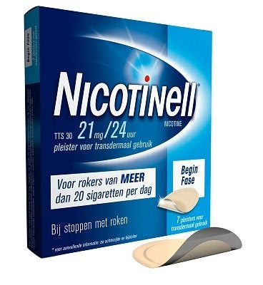 Nicotinell Tts 30 Pleisters - 7 Stuks