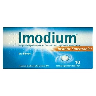 Imodium Smelttablet 2 Mg - 10 Tabletten