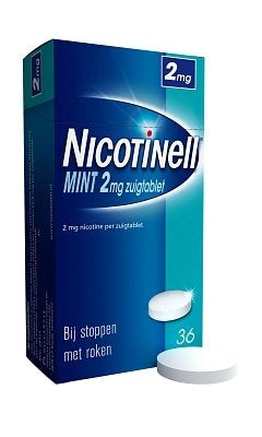 Nicotinell Zuigtablet 2mg Mint - 36 Tabletten