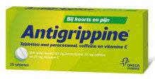 Antigrippine Tabletten - 20 Stuks
