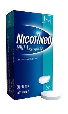 Nicotinell Zuigtablet 1 Mg Mint - 36 Tabletten