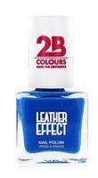 2b Leather Effect Azure Blue 620 - Nagellak 9,5ml