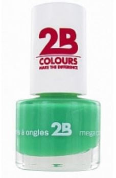 2b Mega Colours Gras Green 025 - Nail Polish 5,5ml