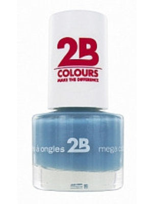 2b Mega Colours Ocean Blue Wave 028 - Nagellak 5,5ml