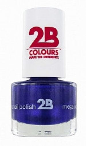 2b Mega Colours Sugar Metal Blue 038 - Nagellak 5,5ml
