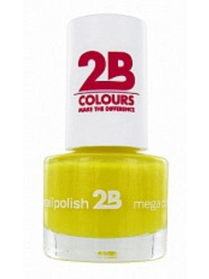 2b Mega Colours Yellow Sun 015 - Nagellak 5,5ml