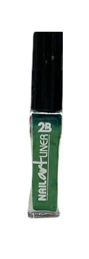 2b Nail Art Liner Green 09 - Nagellak 8ml