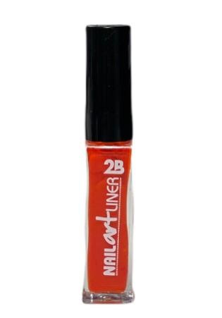 2b Nail Art Liner Orange 13 - Nagellak 8ml