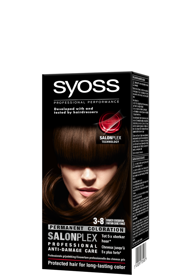 Syoss Colors Haarverf Donker Goudbruin 3-8