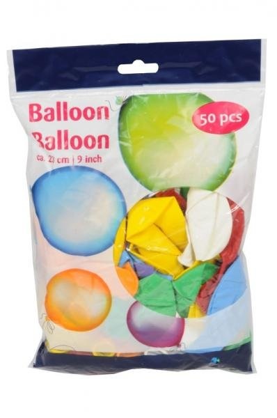 Ballon 23cm - 50 Stuks