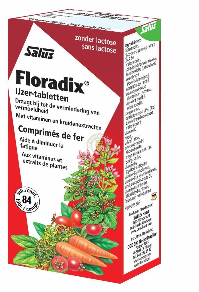 Floradix Tabletten - 84 Tabletten