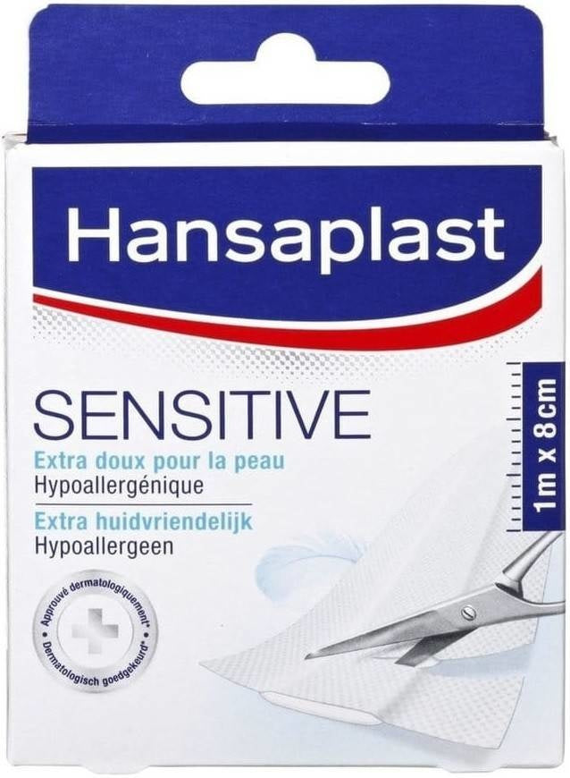 Hansaplast Pleister Sensitive - 1mx8cm