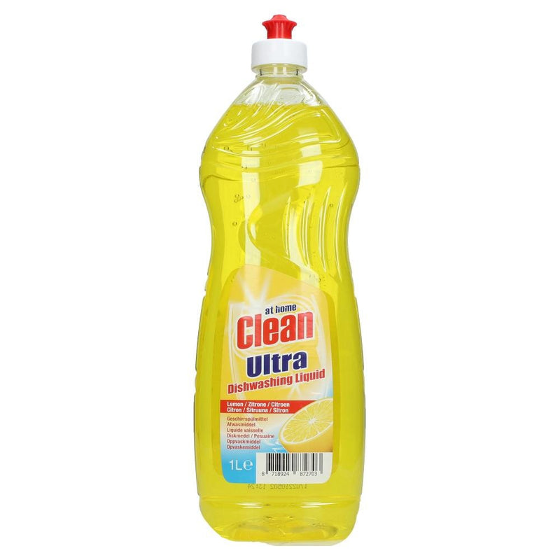 At Home Clean Afwasmiddel Citroen - 1 Liter