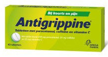 Antigrippine Grieptabletten - 40 Stuks