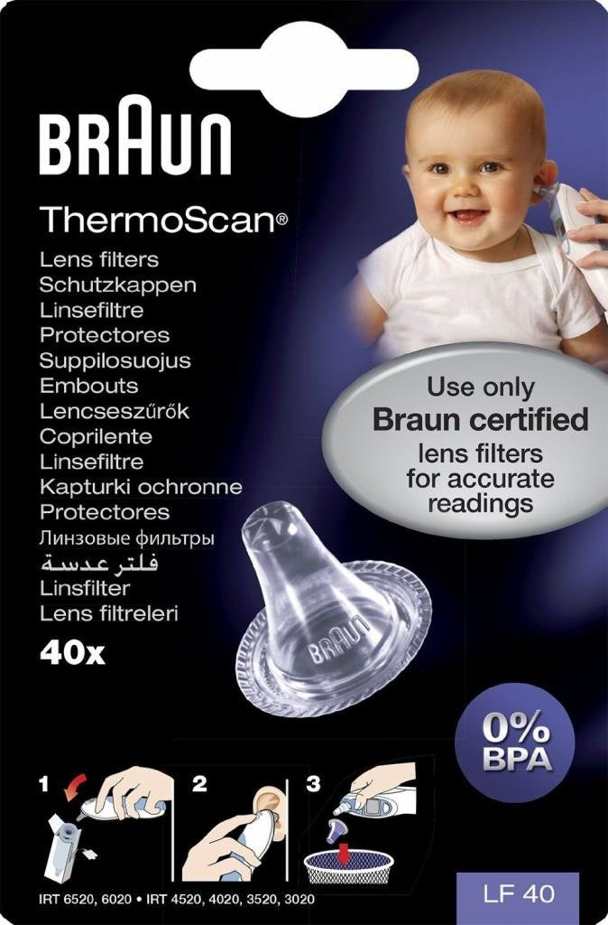 Braun Thermoscan Lensfilter - 2x20