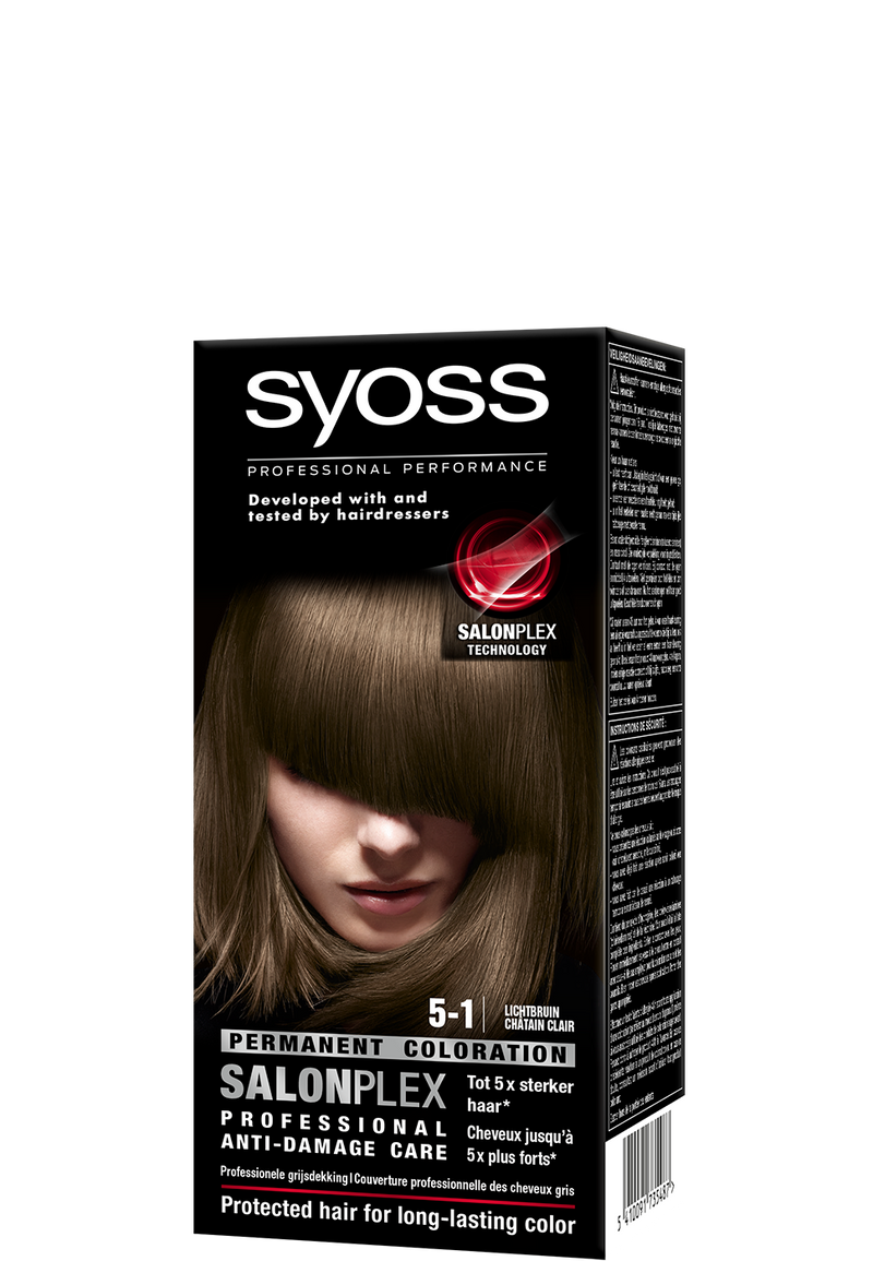 Syoss Colors Haarverf Lichtbruin 5-1
