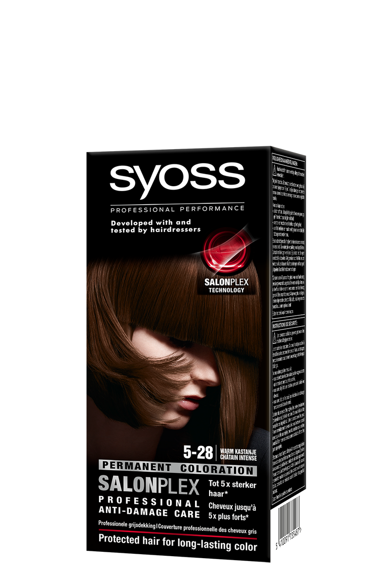 Syoss Colors Haarverf Warm Kastanjebruin 5-28
